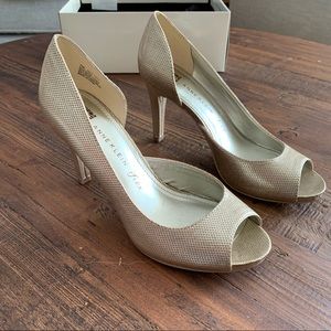 Anne Klein Peep Toe Heels